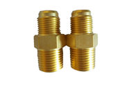 Lead Free Brass Brass Hex Nipple , 3/8'' Forged Pipe Fitting