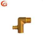 OEM 90 Degree Hose Barb Elbow , Male Forged 1 2 Inch Brass 90 Degree Elbow