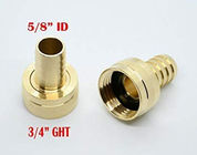 5/8&quot; Barb GHT Thread Brass Garden Hose Pipe Fitting ANSI