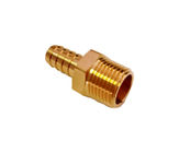 Male 1/4 Inch NPT X 1/2 Pipe Brass Barbed Hose Fittings Fuel Tube Fitting