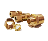 JIS ANSI Brass Compression Union Fitting With All Size