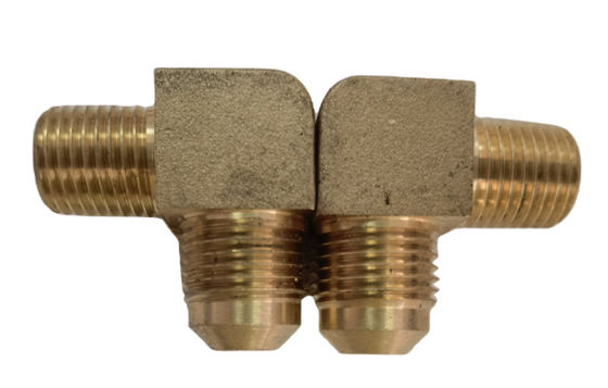 1/4" NPT Male *1/4'' NPT Male Brass Elbow 90 Degree