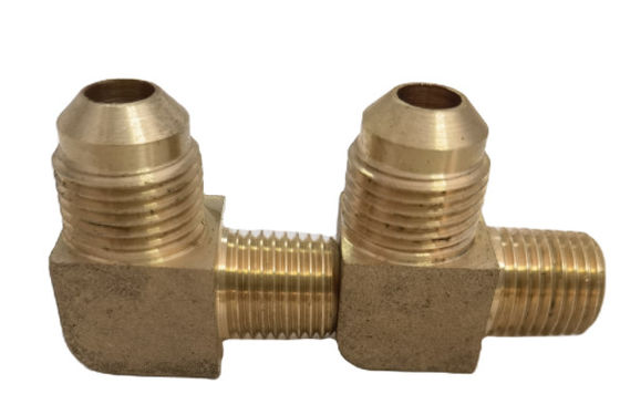 1/4" NPT Male *1/4'' NPT Male Brass Elbow 90 Degree