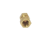 Brass Forged Swivel Nut Valve Connector 1/2&quot; Flare X 1/2&quot; Flare SAE 45 Degree