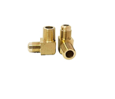 Brass 90 Degree Elbow 3/8NPT Male 3/8'' Flare Pipe Fittings
