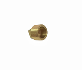 1/2&quot; NPT Square End Cap Pipe Plug Brass Copper Brass Tube Fitting