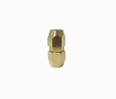 Flexeel Soild Brass Air Reusable Hose Splicer For 3/8 Inch ID Hose