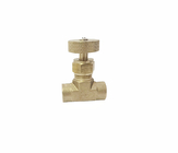 1/2&quot; NPT Brass High Pressure Needle Valve Female And Female Forged