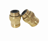 3/4 Lead Free Brass Fitting Pipe Using CNC With Black Gasket