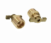 1/4&quot; NPT Wing / Petcock Style Drain Valve For Train / Air Horn Tanks