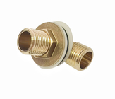 1/2'' Lead Free Brass 90 Degree Elbow With Wide Flange Brass Tap Back Nuts