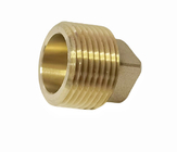 1/2 Inch NPT Male Plug Fittings Brass Plug Square Head For Boat