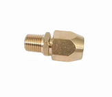 Corrosion Proof Brass Hose End Connector For 1/4 Inch ID Polyurethane Air Hose