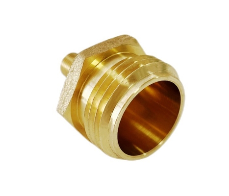 Lead Free Brass Blow Out Plug,Schrader Valve To 3/4" Inch Male Garden Hose Thread