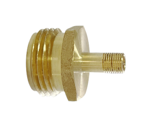 Lead Free Brass Blow Out Plug,Schrader Valve To 3/4" Inch Male Garden Hose Thread