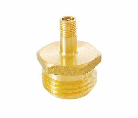 Lead Free Brass Blow Out Plug,Schrader Valve To 3/4" Inch Male Garden Hose Thread