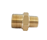 1/2 Male NPT *3/8Male Npt Equal Brass Pipe Fitting Brass Hex Nipples