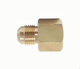 CNC Brass Pipe Fitting NPT 1/2 Inch Male Adapter And 1/2 Male Flare