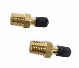 ISO9001 Brass Schrader Valve Fitting With 1/8&quot; Male NPT 1/8&quot; NPT Tank Valve