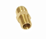 1/2 Inch Flare X 1/2 Inch NPT Brass Pipe Fitting Hex Fitting