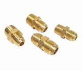 CNC Male Brass NPT Pipe Fittings wear resisting Provide OEM Services