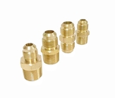 CNC Male Brass NPT Pipe Fittings Provide OEM Services