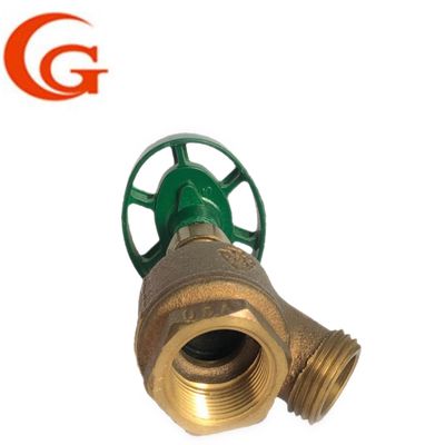 3/4'' OEM Ball Valve Hose Bib , bronze CNC Water Bib Valve