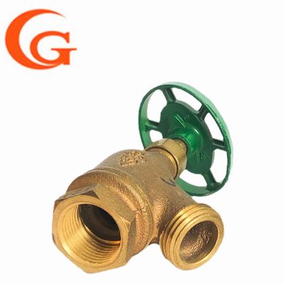 3/4'' OEM Ball Valve Hose Bib , bronze CNC Water Bib Valve