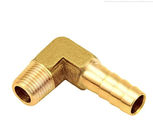 3/8'' Barb To 1/2'' NPT Male Brass Elbow For Water Pipe
