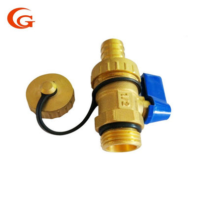 Water Separator 2 Inch Gas Ball Valve , OEM CNC Brass Air Release Valve