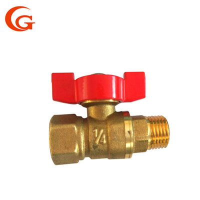 OEM Forged Mini 1/4'' Lead Free Brass Ball Valve