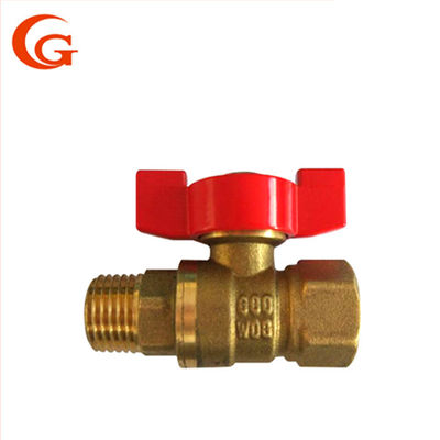 OEM Forged Mini 1/4'' Lead Free Brass Ball Valve