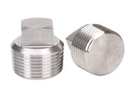 1/2&quot; NPT Male Pipe Fittings , SS304 Solid Square Head Plug