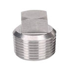 1/4&quot; Square Pipe Plug ,  NPT Male 304 Stainless Steel Pipe Plug