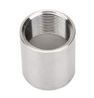 1/2 Inch NPT Female Threaded Coupling , SS304 Pipe Fitting Coupling