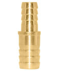 1/2&quot; To 3/8&quot; ID Brass Hose Barb Reducer , CNC Barb Fitting Reducer