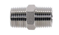 1/8&quot; Male To 1/8&quot; Male NPT Threaded Hex Nipple Fitting