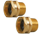 3/4&quot; GHT Female X 3/4&quot; NPT Male GHT To NPT Brass Compression Fitting