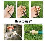 Female Thread Brass Faucet Adapter Bib Swivel Garden Hose Adapter