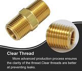 ANSI Coupler Adapter Brass Hose Fitting 1/4&quot; NPT Male Thread