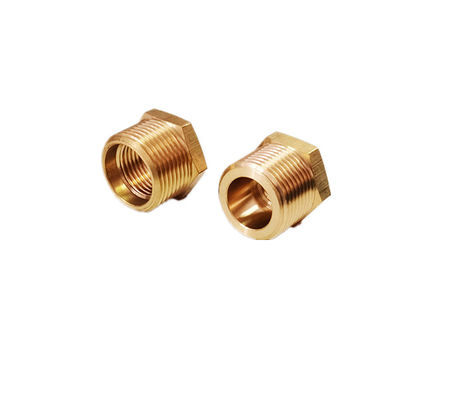 NPT Threaded Brass Hex Bushing 3/4 Male *3/8 Female