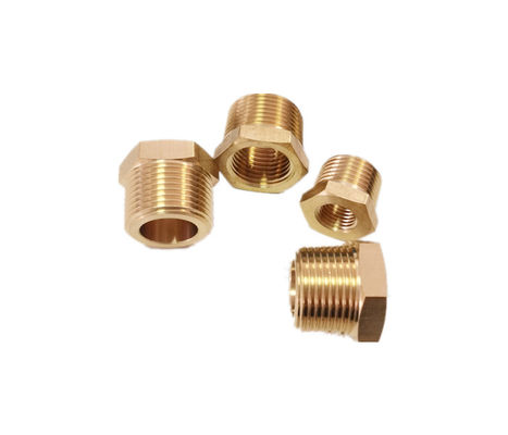 NPT Threaded Brass Hex Bushing 3/4 Male *3/8 Female