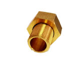Lead Free Brass water meter union coupling Fittings CNC Machining