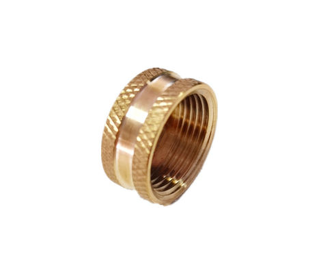 CNC Female Hose Cap Brass Fitting Caps For Garden 3/4" Pipe
