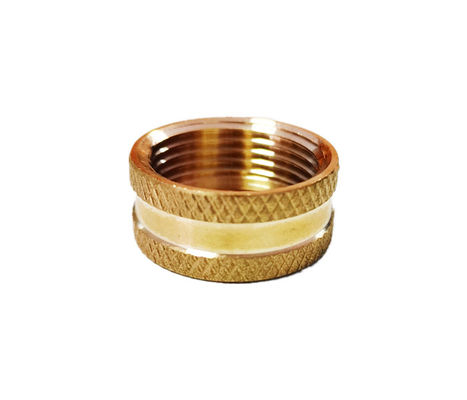 CNC Female Hose Cap Brass Fitting Caps For Garden 3/4" Pipe