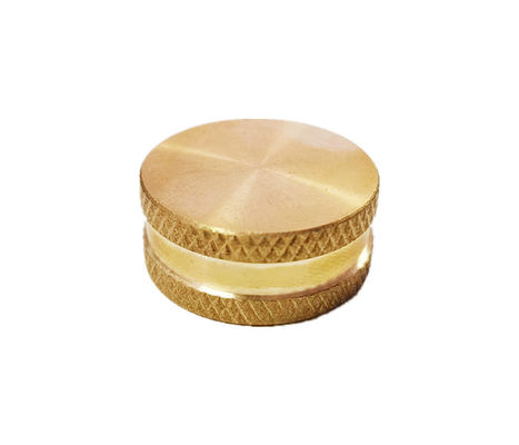 CNC Female Hose Cap Brass Fitting Caps For Garden 3/4" Pipe