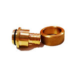 Male thread Lead Free Brass Fitting For Pipe Using CNC