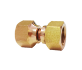 3/8 Inch Brass Swivel Hose Connector Flare Fittings For Copper Pipe