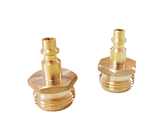3/4 inch Lead Free Brass Blow Out Plug With Quick Connect