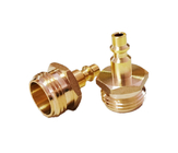 JIS ANSI 3/4&quot; Male Female Solid Brass Blow Out Plug